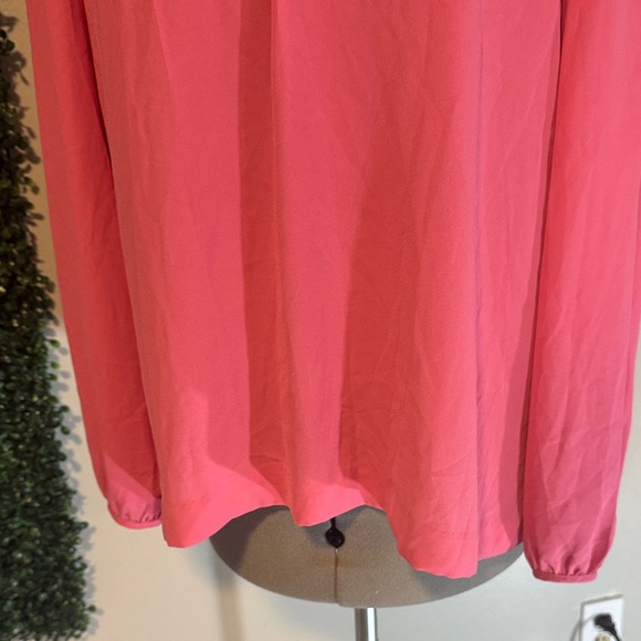 J. Crew Vibrant Pink Blouse - Picture 3 of 6